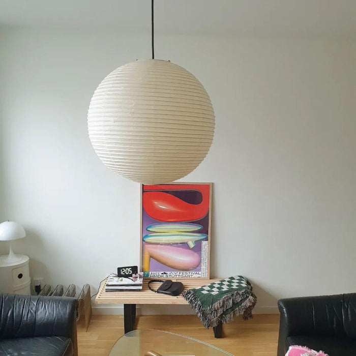 Washi Paper Round Series Pendant Lamp.