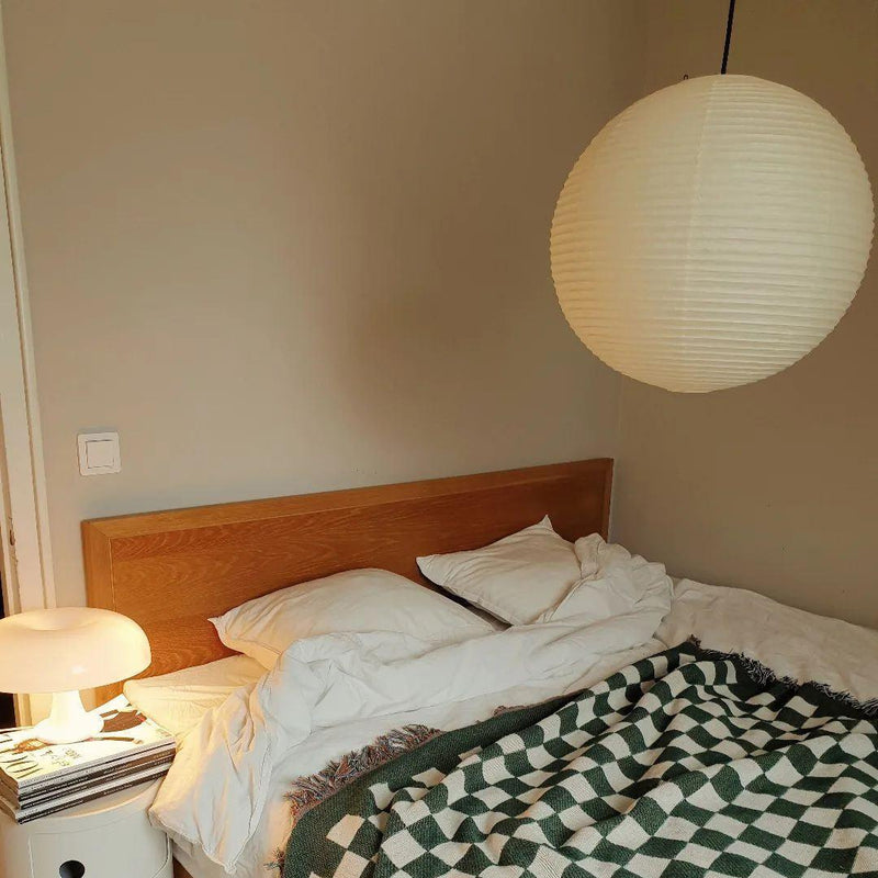 Washi Paper Round Series Pendant Lamp-DWHOME