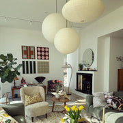 Washi Paper Round Series Pendant Lamp-DWHOME