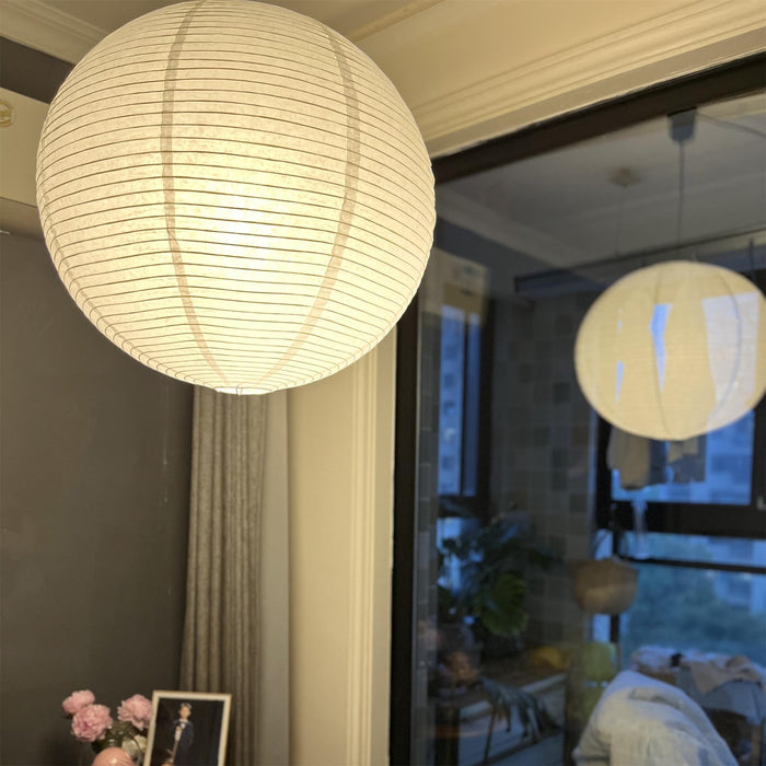 Washi Paper Round Series Pendant Lamp - DWHOME