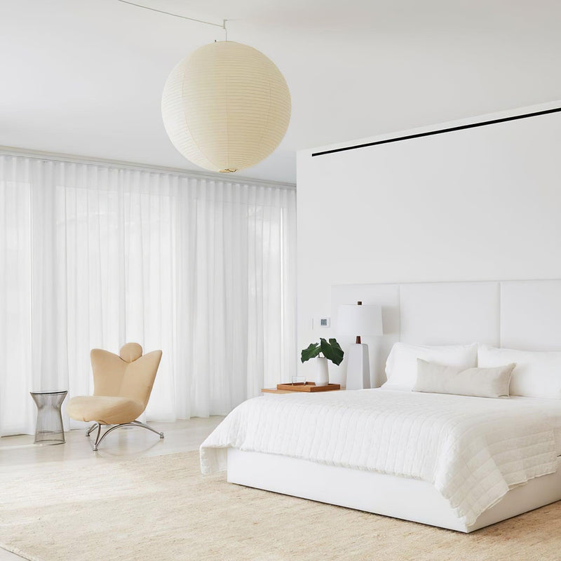 Washi Paper Round Series Pendant Lamp-DWHOME
