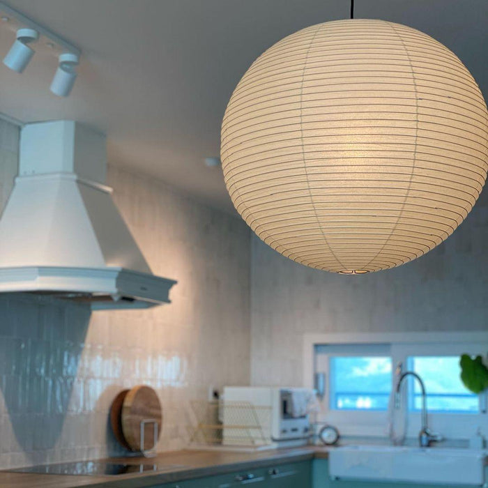 Washi Paper Round Series Pendant Lamp.