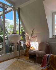 Rice Paper Floor Lamp-DWHOME