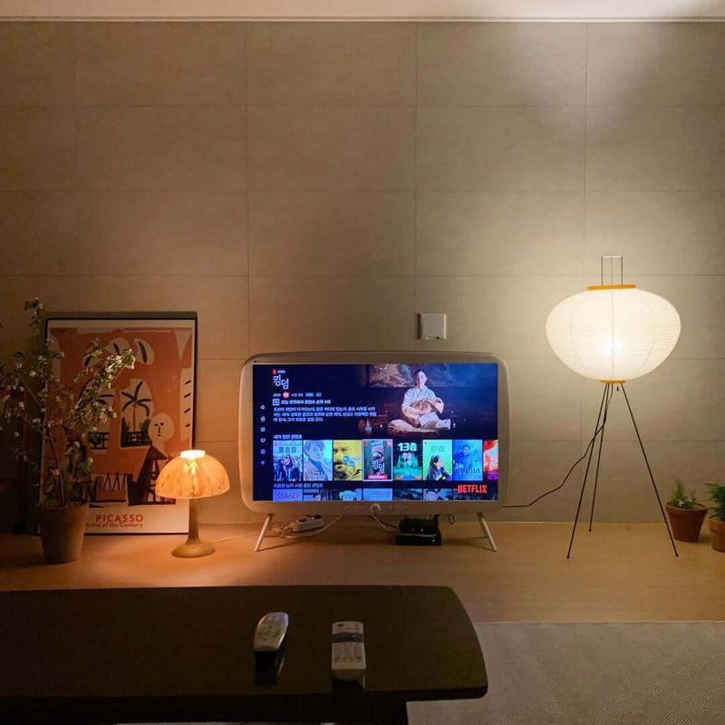 Rice Paper Floor Lamp-DWHOME