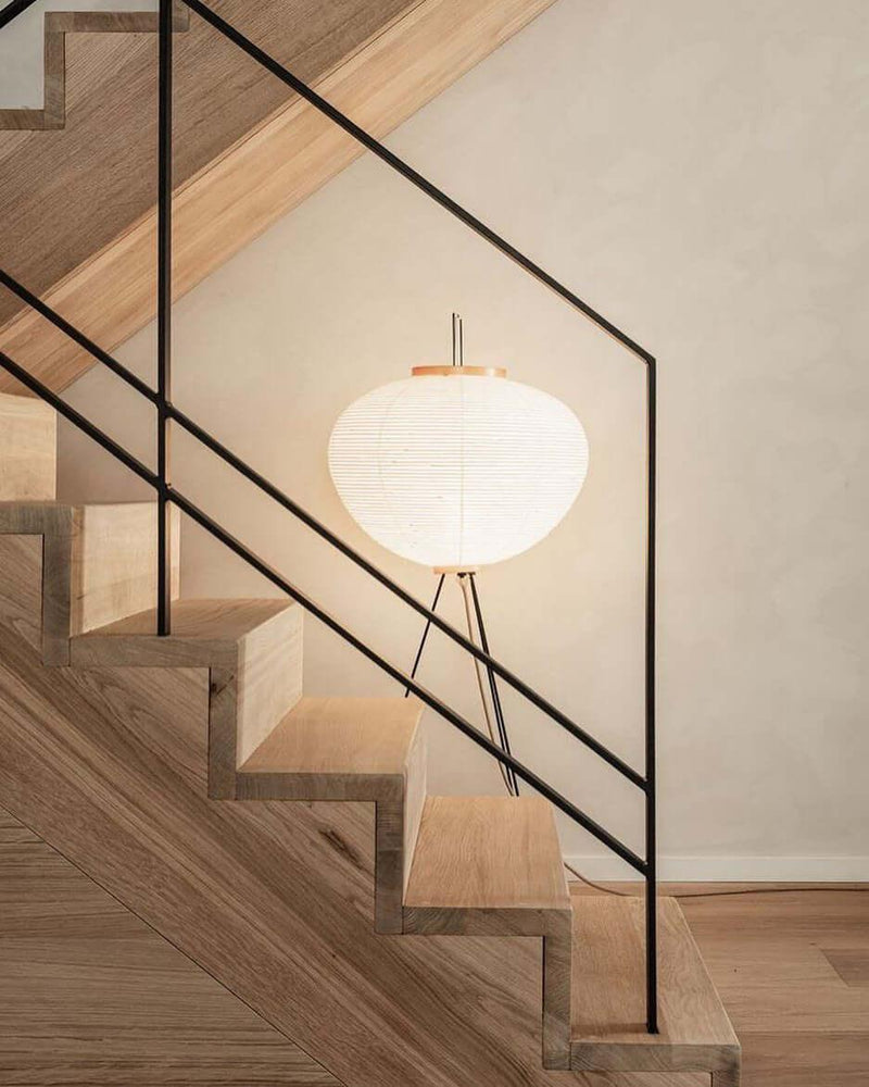 Rice Paper Floor Lamp-DWHOME