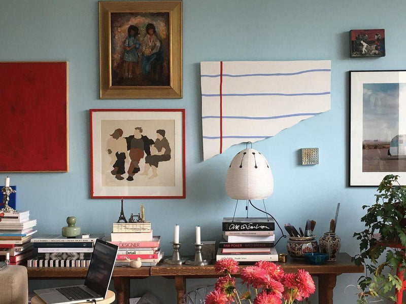 Washi Paper Paper Table Lamp-DWHOME