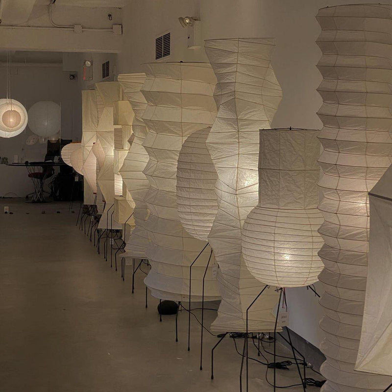Rice Paper Floor Lamp-DWHOME