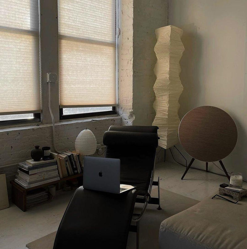 Rice Paper Floor Lamp-DWHOME