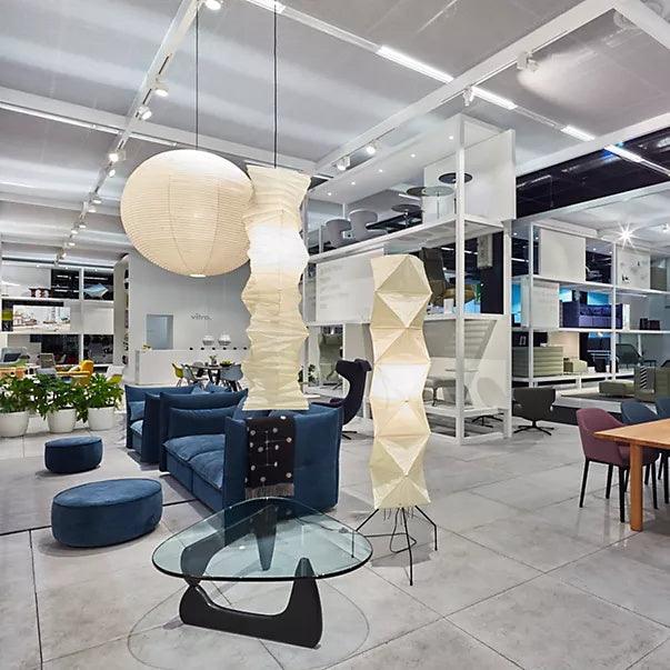 Rice Paper Floor Lamp-DWHOME
