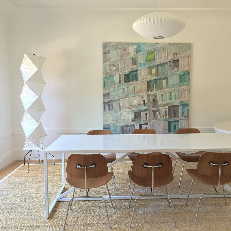 Rice Paper Floor Lamp-DWHOME