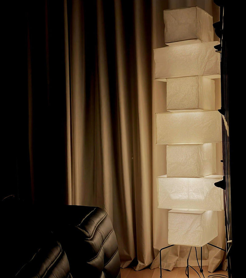 Lana Stacked Floor Lamp-DWHOME
