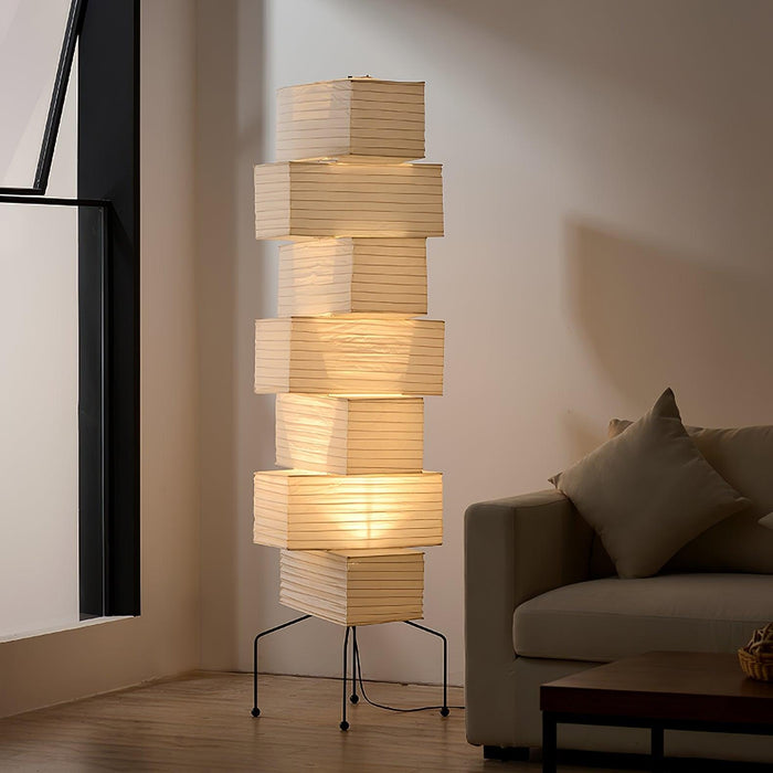 Lana Stacked Floor Lamp - DWHOME