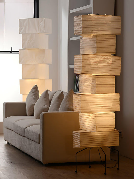 Lana Stacked Floor Lamp - DWHOME