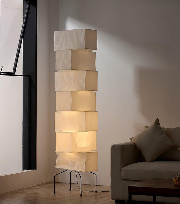 Lana Stacked Floor Lamp - DWHOME