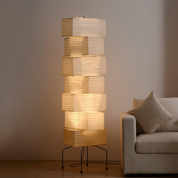 Lana Stacked Floor Lamp - DWHOME