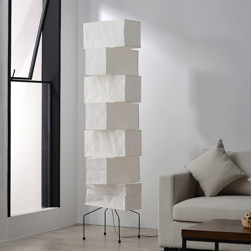Lana Stacked Floor Lamp-DWHOME