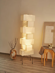 Lana Stacked Floor Lamp-DWHOME