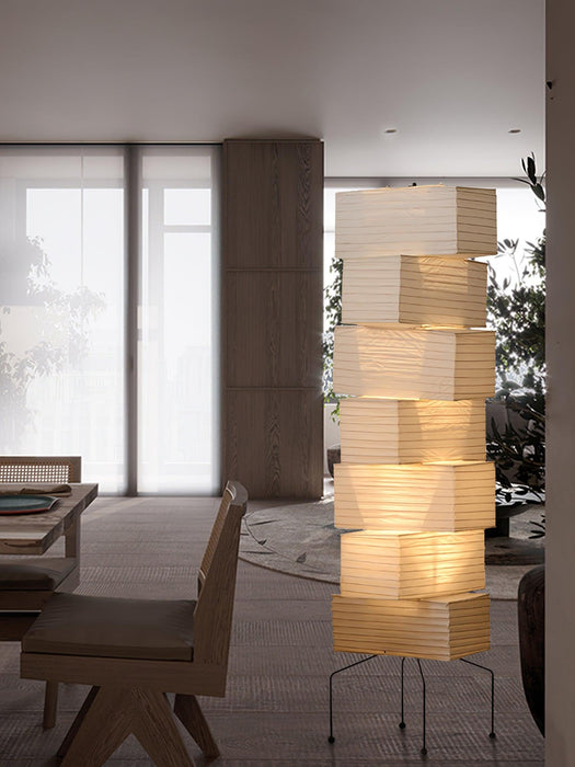 Lana Stacked Floor Lamp - DWHOME