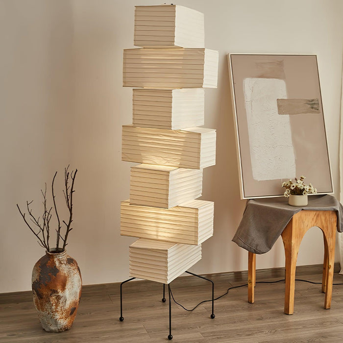 Lana Stacked Floor Lamp - DWHOME