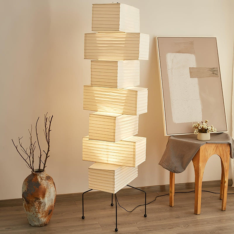 Lana Stacked Floor Lamp-DWHOME
