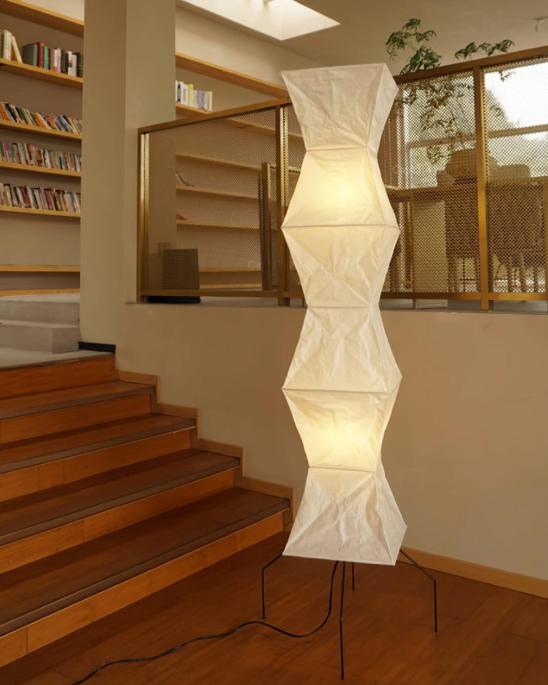 Rice Paper Floor Lamp-DWHOME