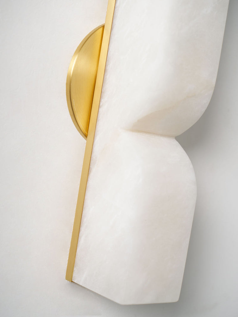Alabaster Essence Plug-in Wall Sconce-DWHOME