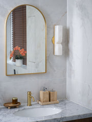Alabaster Essence Plug-in Wall Sconce-DWHOME