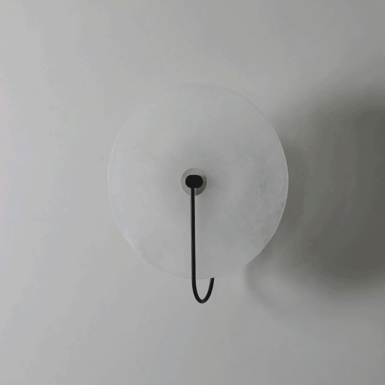 Alabaster LED Wall Lamp-DWHOME