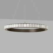 Alabaster Avalon Halo Chandelier-DWHOME