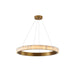 Alabaster Avalon Halo Chandelier - Vakkerlight