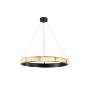 Alabaster Avalon Halo Chandelier-DWHOME