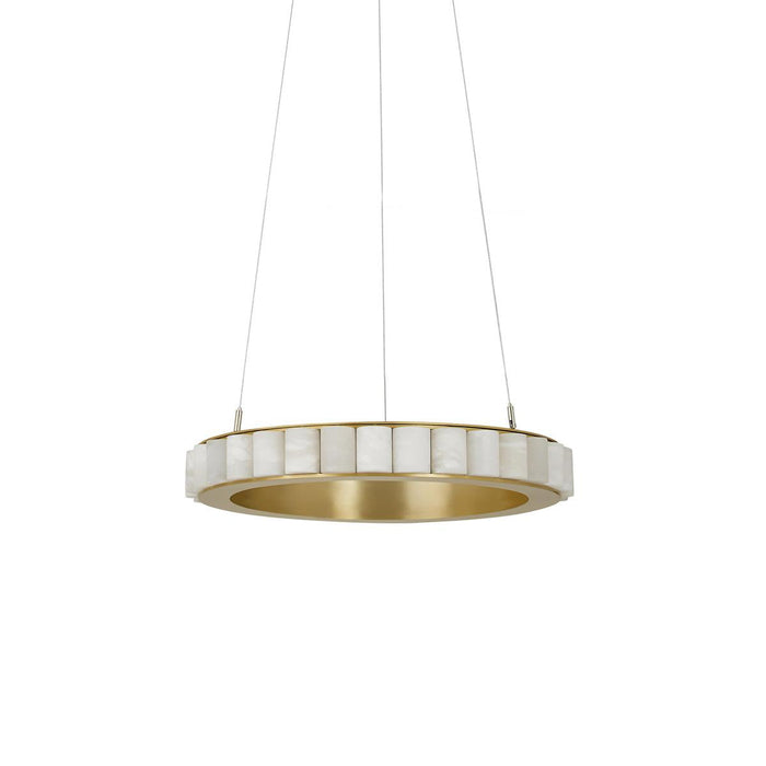 Alabaster Avalon Halo Chandelier - Vakkerlight