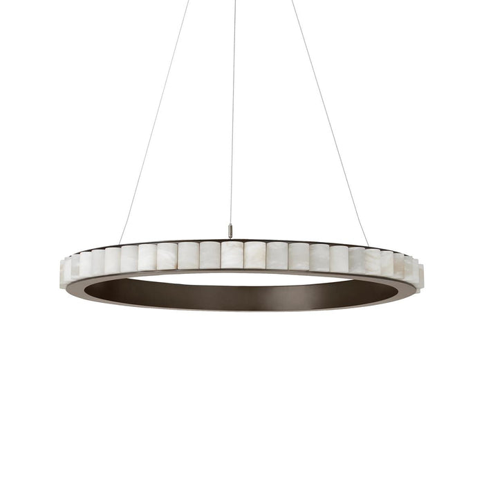 Alabaster Avalon Halo Chandelier - Vakkerlight