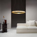 Alabaster Avalon Halo Chandelier - Vakkerlight