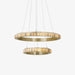 Alabaster Avalon Halo Chandelier.