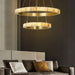 Alabaster Avalon Halo Chandelier.