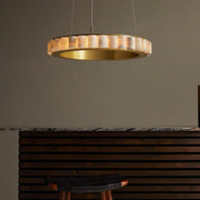 Alabaster Avalon Halo Chandelier-DWHOME
