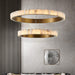 Chandelier Avalon Alabaster Halo - DWHOME