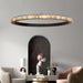 Alabaster Avalon Halo Chandelier - Vakkerlight