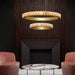 Chandelier Avalon Alabaster Halo - DWHOME