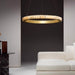 Alabaster Avalon Halo Chandelier - Vakkerlight