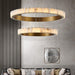 Chandelier Avalon Alabaster Halo - DWHOME