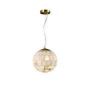 Alabaster Ball Pendant Light-DWHOME