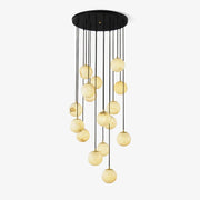 Alabaster Balls Cluster Chandelier-DWHOME