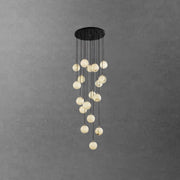 Alabaster Balls Cluster Chandelier-DWHOME