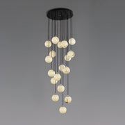 Alabaster Balls Cluster Chandelier-DWHOME