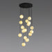 Alabaster Balls Cluster Chandelier - DWHOME