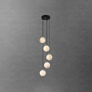 Alabaster Balls Cluster Chandelier-DWHOME
