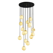 Alabaster Balls Cluster Chandelier-DWHOME