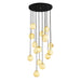 Alabaster Balls Cluster Chandelier - Vakkerlight